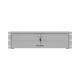 Lanberg AK-2003-S | 19" Drawer 3U, max load capacity up to 90 kg, 4 point assembly | 48.26 x 36 x 13.2 cm | Grey
