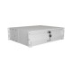 Lanberg AK-2003-S | 19" Drawer 3U, max load capacity up to 90 kg, 4 point assembly | 48.26 x 36 x 13.2 cm | Grey