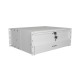 Lanberg AK-2004-S | 19" Drawer 4U, max load capacity up to 90 kg, 4 point assembly | 48.26 x 36 x 17.6 cm | Gray