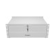 Lanberg AK-2004-S | 19" Drawer 4U, max load capacity up to 90 kg, 4 point assembly | 48.26 x 36 x 17.6 cm | Gray