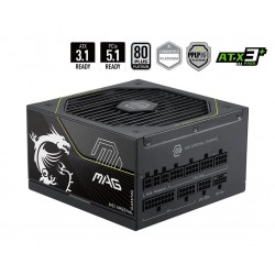 Power Supply|MSI|MAG A1200PLS PCIE5|ATX|PC|100 - 240 V|1200 W|MAGA1200PLSPCIE5