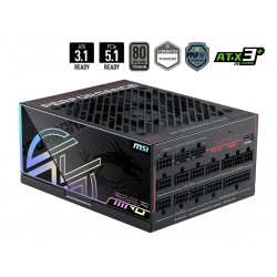 Power Supply|MSI|MPG Ai1300TS PCIE5|ATX|PC|100 - 240 V|1300 W|MPGAI1300TSPCIE5