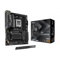 Mainboard|ASROCK|AMD X870|Socket AM5|ATX|RAM DDR5-SDRAM|4xSlots|Wi-Fi Yes|Bluetooth Yes|1xNumber of M.2 (M) slots|X870CHALLENGER