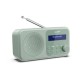 Sharp DR-P420(GN) Tokyo Portable Digital Radio, FM/DAB/DAB+, Bluetooth 5.0, USB or Battery Powered, Aquamarine Green | Sharp