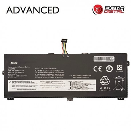 Nešiojamo kompiuterio baterija LENOVO L18L3P72,&nbsp;4200mAh, Extra Digital Advanced