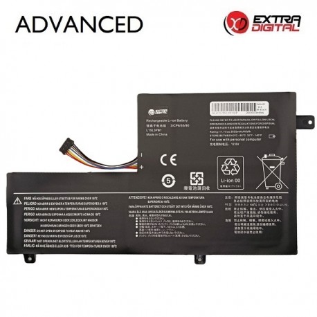 Nešiojamo kompiuterio baterija LENOVO L15L3PB1,&nbsp;3600mAh, Extra Digital Advanced