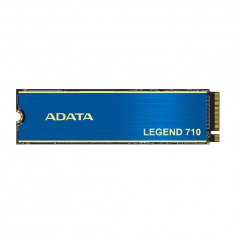SSD|ADATA|LEGEND 710|512GB|M.2|PCIE|NVMe|3D NAND|Write speed 1000 MBytes/sec|Read speed 2400 MBytes/sec|TBW 130 TB|MTBF 1500000 