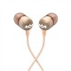 Marley Wired Earbuds | Smile Jamaica | Built-in microphone | USB Type-C | Copper