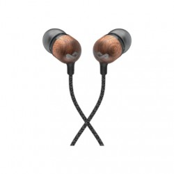 Marley Wired Earbuds | Smile Jamaica | Built-in microphone | USB Type-C | Signature Black
