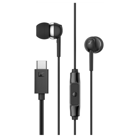 Sennheiser Headphones | CX 80U | Wired | In-ear | Microphone | Black