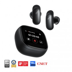 Anker Soundcore Wireless Earbuds | Liberty 5 Pro Max | Bluetooth | In-Ear | Microphone | Black | Noise canceling | Noise reducti