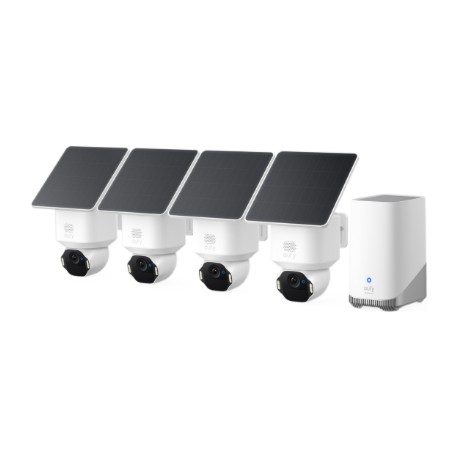 Anker Eufy SoloCam E42 4-Cam Kit (HomeBase 3) | 8 MP | F/1.6 | IP65 | Micro SD, Max. 128 GB