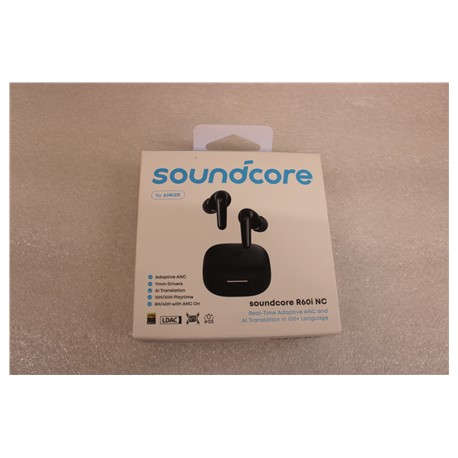 SALE OUT. Anker Soundcore Earphones | R60i | Bluetooth | In-ear | Microphone | Black | DEMO | Warranty 24 month(s) | Wireless