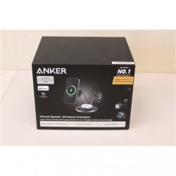 SALE OUT. Anker Prime Wireless Charging Station Qi2.2&nbsp; 25W wireles charging&nbsp; (3-in-1, MagGo, AirCool, Dock Stand) PSU added, Bla