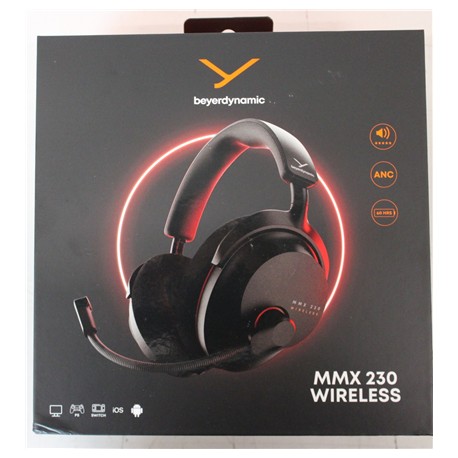 SALE OUT. Beyerdynamic MMX 230 Black Bluetooth ANC Headphones, Wireless | SALE OUT. Headphones | MMX 230 | Bluetooth | Over-Ear 