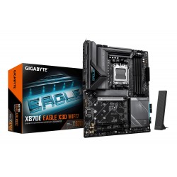 Mainboard|GIGABYTE|AMD X870E|Socket AM5|ATX|RAM DDR5-SDRAM|4xSlots|Wi-Fi Yes|Bluetooth Yes|4xNumber of M.2 (M) slots|X870EEAGLEX