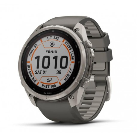 SMARTWATCH FENIX 9 PRO SOLAR/TITANIUM 010-04339-01 GARMIN