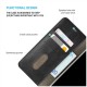 Fixed Opus | Book Case | Xiaomi | Redmi 15 4G/5G | Synthetic leather | Black