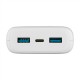 Fixed Power bank Zen 20 with LCD display and PD 20W output | FIXZEN-20-WH | 20000 mAh | White