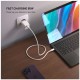 Fixed Mini GaN power adapter with USB-C output and PD support, 65W