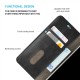 Fixed Opus | Back cover | Honor | Magic 8 Pro 5G | Synthetic leather | Black