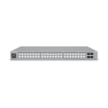 Ubiquiti | USW-Pro-Max-48-PoE | Etherlighting switch with 2.5 GbE and PoE++ output | Rack-mountable | Managed L3 | Power supply 