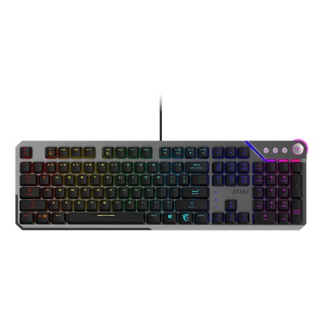 MSI STRIKE 600 V2 SILENT | Gaming keyboard | Wired | US | Mechanical - Silent