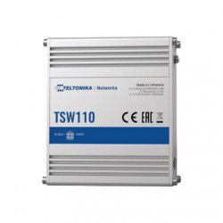 Teltonika | Switch | TSW110 | Unmanaged | Gigabit Ethernet (copper) ports quantity 5 | 10 Gbps (RJ-45) ports quantity 0 | SFP po