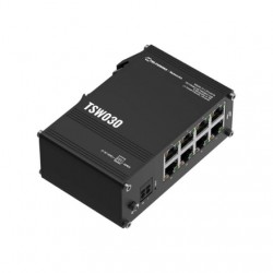 Teltonika | Switch | TSW030 | Unmanaged | DIN rail mountable | 10/100 Mbps (RJ-45) ports quantity 8 | Power supply type 2-pin in
