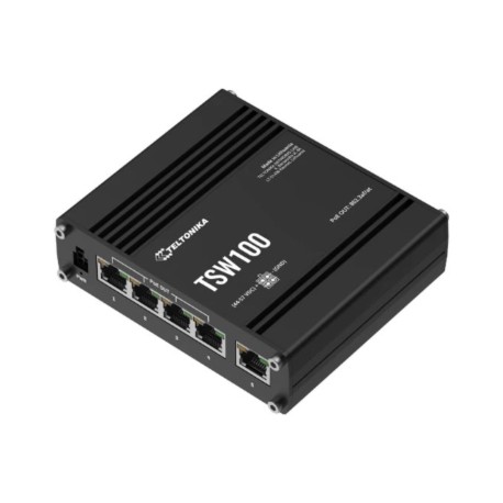 Teltonika | Ethernet Switch | TSW100 | Unmanaged | Wall-mountable