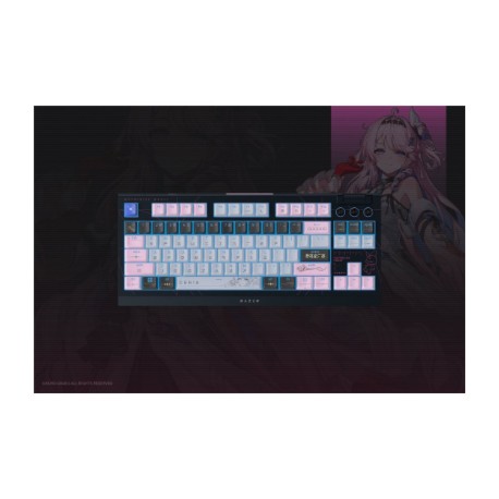 Razer | BlackWidow V4 Tenkeyless HyperSpeed | Gaming Keyboard | Wireless | US | Orange Switch | Wuthering Waves Edition