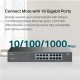 TP-LINK 16-Port Gigabit Switch | LS1016G | Unmanaged | Desktop/Rack-mountable