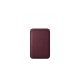 APPLE iPhone FineWoven Wallet with MagSafe - Burgundy