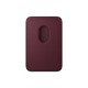 APPLE iPhone FineWoven Wallet with MagSafe - Burgundy