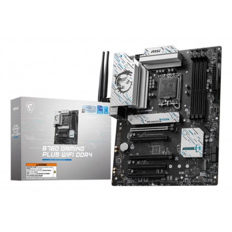Mainboard|MSI|Intel B760 Express|LGA1700|ATX|Memory DDR4|Memory slots 4|5xPCI-Express 5.0 16x|2xM.2|1xHDMI|1xDisplayPort|4xUSB 2