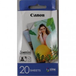 SALE OUT. 20 sheets | ZP-2030 | Photo Paper | White | 5 x 7.6 cm | DAMAGED PACKAGING