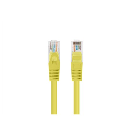 Lanberg Patchcord CAT.5E UTP 2M fluke passed 10-pack, Yellow | PCU5-20CC-0200-Y