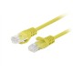 Lanberg Patchcord CAT.5E UTP 2M fluke passed 10-pack, Yellow | PCU5-20CC-0200-Y