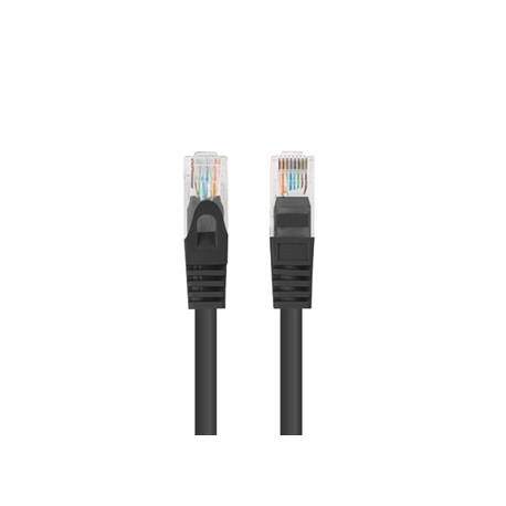 Lanberg Patchcord CAT.6 UTP 1.5M fluke passed 10-pack, Black | PCU6-20CC-0150-BK