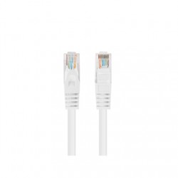 Lanberg Patchcord CAT.6 UTP 3M fluke passed 10-pack, White | PCU6-20CC-0300-W