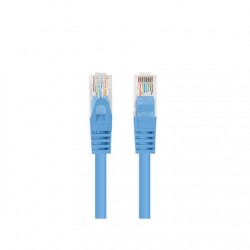 Lanberg Patchcord CAT.6 UTP 3M fluke passed 10-pack, Blue | PCU6-20CC-0300-B