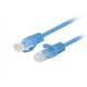 Lanberg Patchcord CAT.6 UTP 3M fluke passed 10-pack, Blue | PCU6-20CC-0300-B