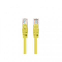 Lanberg Patchcord CAT.6 UTP 1.5M fluke passed 10-pack, Yellow | PCU6-20CC-0150-Y