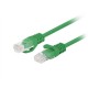 Lanberg Patchcord CAT.6 UTP 3M fluke passed 10-pack, Green | PCU6-20CC-0300-G