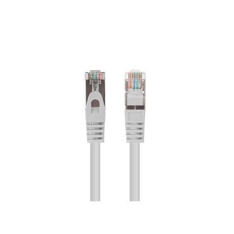 Lanberg Patchcord CAT.6 FTP 0.25M fluke passed 10-pack, Grey | PCF6-20CC-0025-S