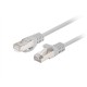Lanberg Patchcord CAT.6 FTP 1M fluke passed 10-pack, Grey | PCF6-20CC-0100-S