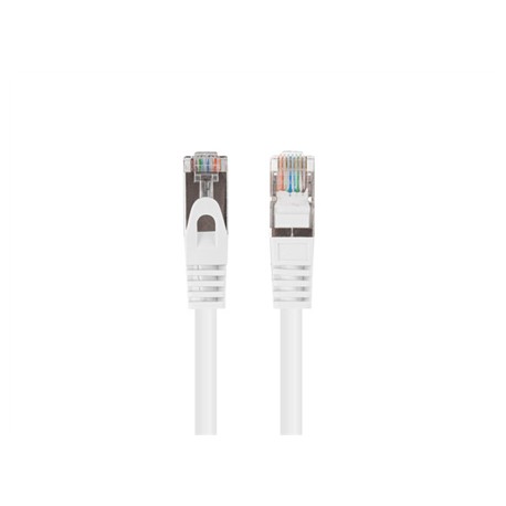 Lanberg Patchcord CAT.6 FTP 0.25M fluke passed 10-pack, White | PCF6-20CC-0025-W