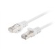 Lanberg Patchcord CAT.6 FTP 0.25M fluke passed 10-pack, White | PCF6-20CC-0025-W
