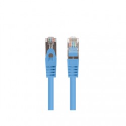Lanberg Patchcord CAT.6 FTP 0.25M fluke passed 10-pack, Blue | PCF6-20CC-0025-B