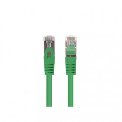 Lanberg Patchcord CAT.6 FTP 1M fluke passed 10-pack, Green | PCF6-20CC-0100-G
